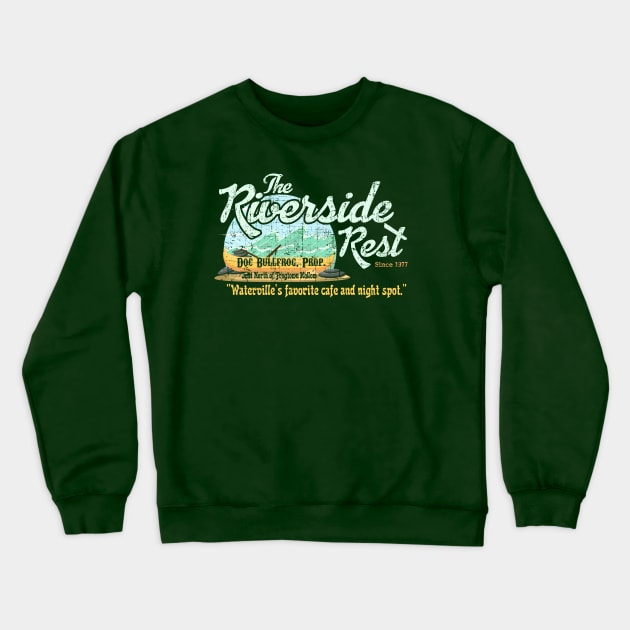 Riverside Rest from Emmet Otter's Jug band Christmas Crewneck Sweatshirt by hauntedjack